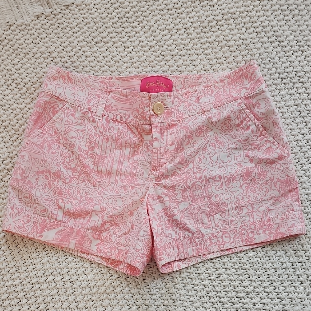 Lilly Pulitzer Light Pink Patterned Shorts